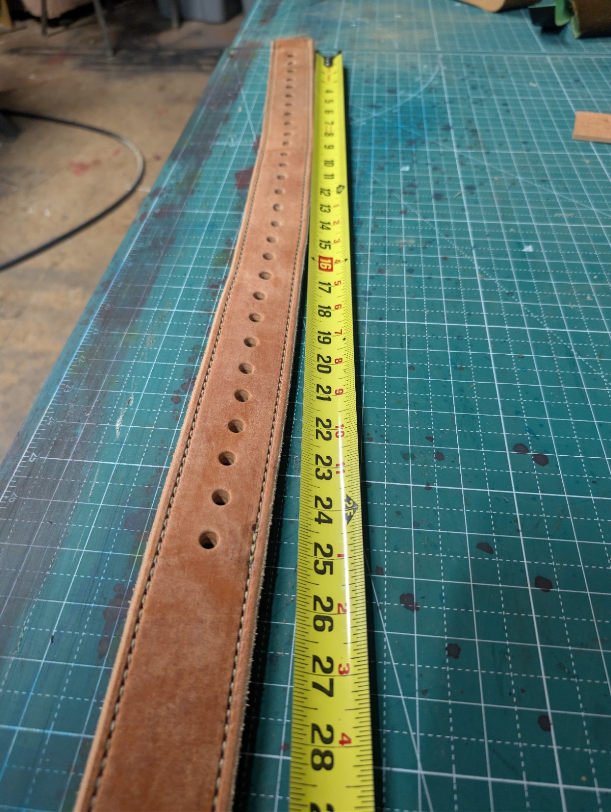 Heavy Duty Leather Tool Belt