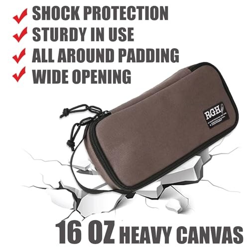 Rough Enough Small Tool Bag Pouch Canvas Portable Box Organizer Case with