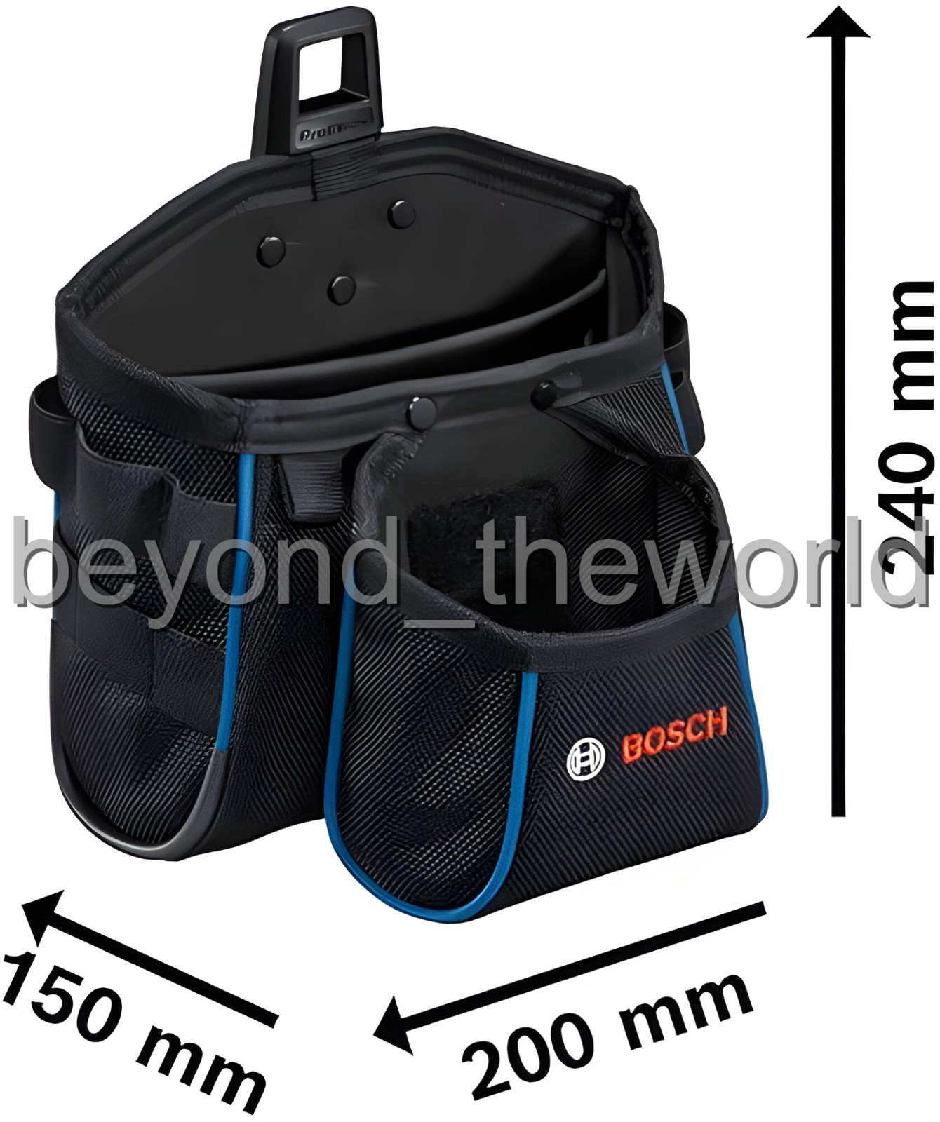 Bosch Tool Belt 93 Kit Heavy Duty Tool Pouch Set