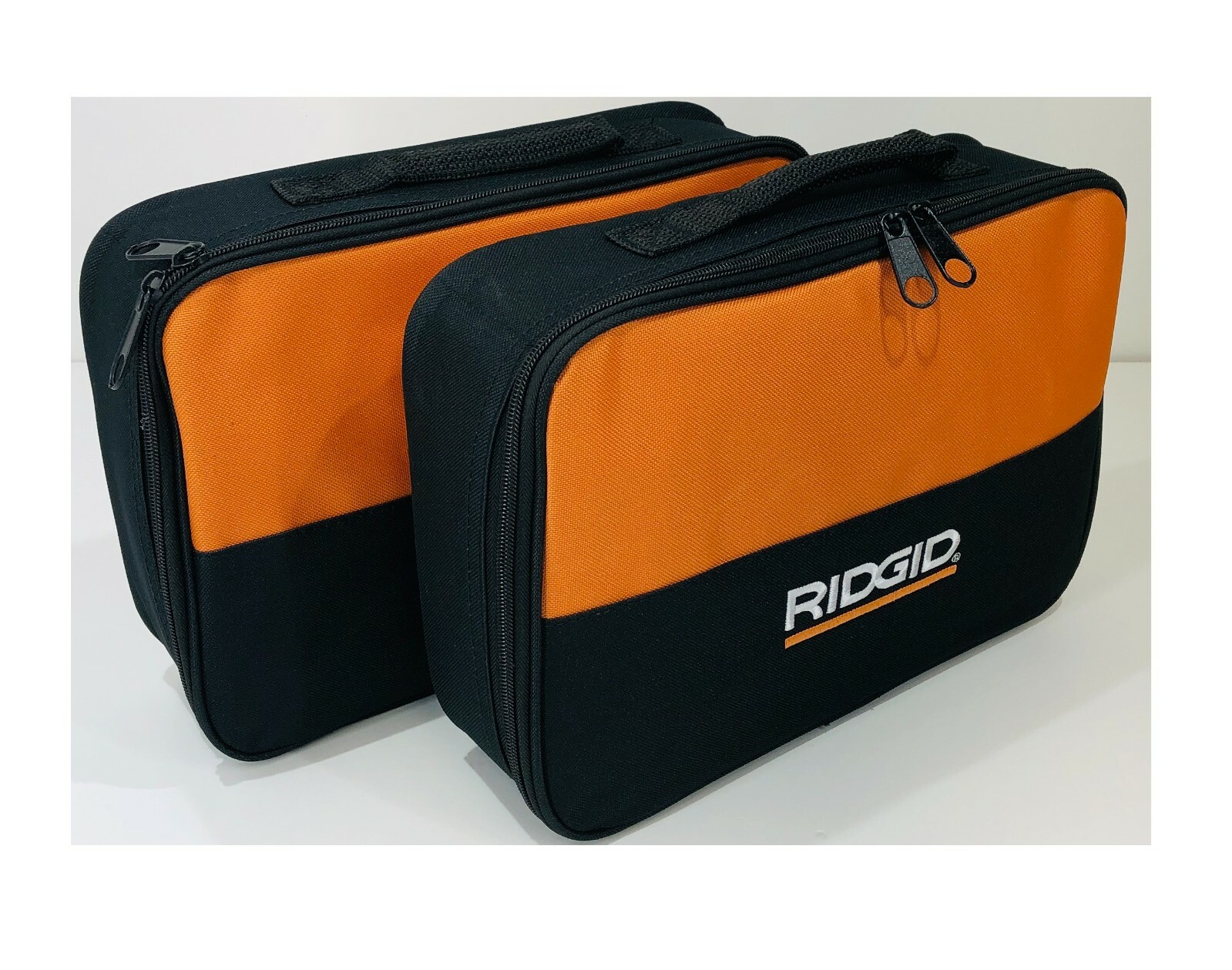2 Pack of RIDGID Tool Bags 12x8x3 Flat Bag