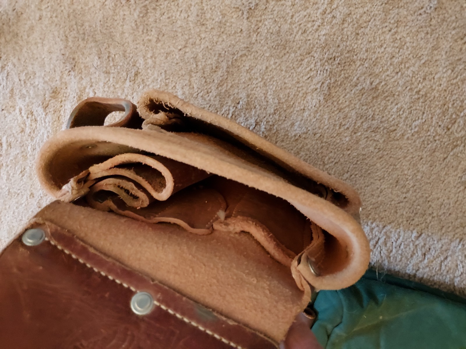 LOT OF 3 OCCIDENTAL LEATHER TOOL POUCH POUCHES 1 IS NEW