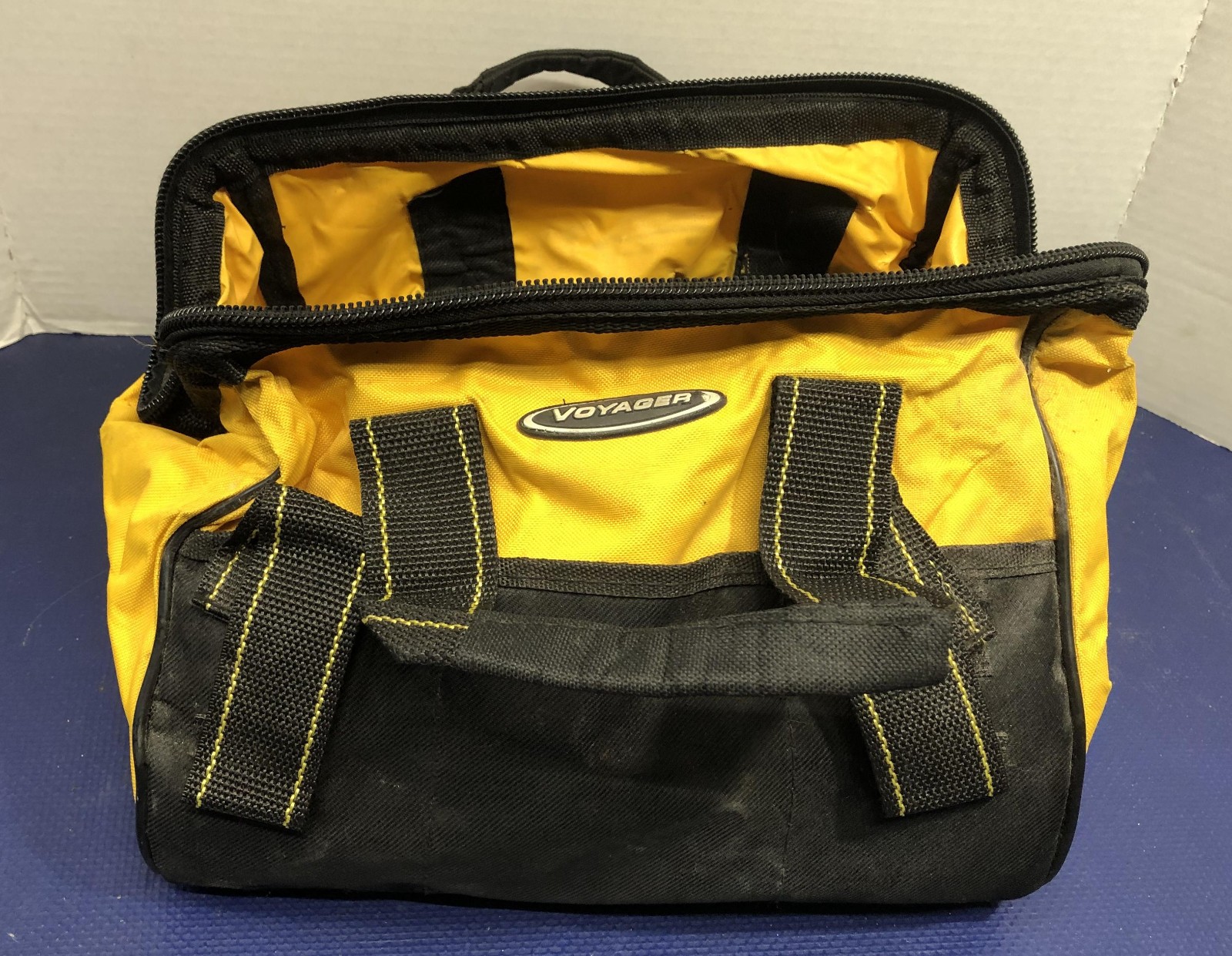 Voyager Tool Bag 11 x 8 x 8 black yellow small