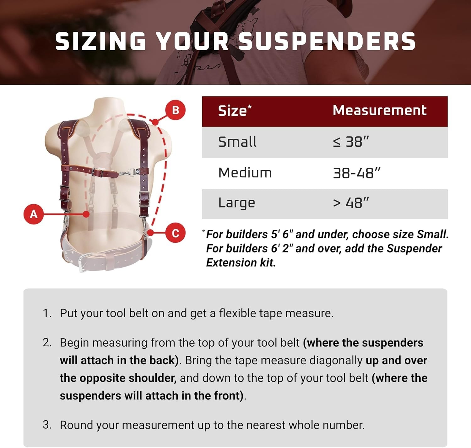 Industrial Stronghold Suspension – Pencil Pockets Included