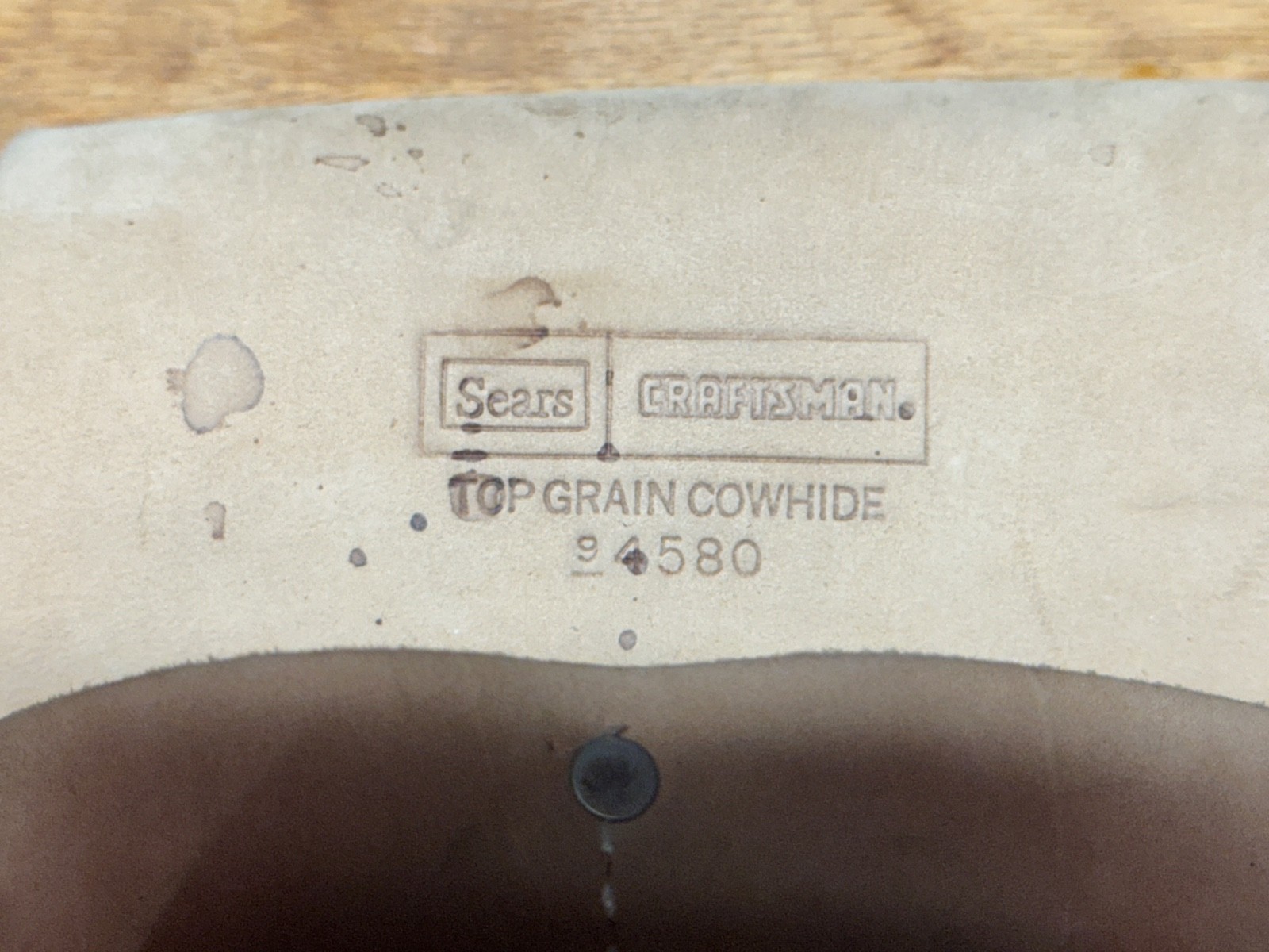 Vintage Sears Craftsman Leather Electrician’s Pouch w/Adjustable Belt 9-4580