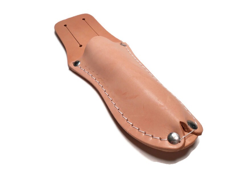 Top Grain Saddle Leather Pliers Holster 2″ Belt Slot Made In The USA