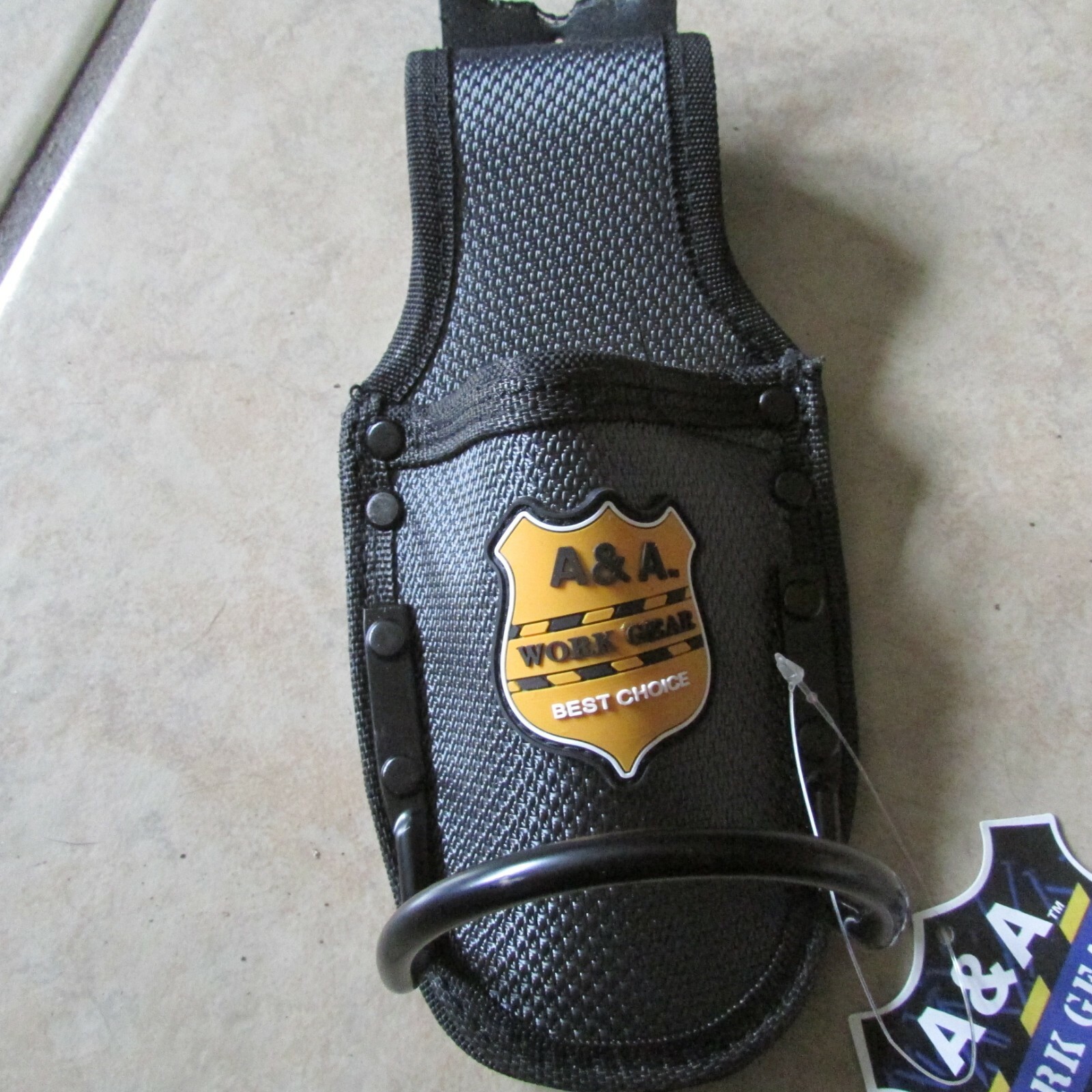 A & A Work Gear Hammer/Tool Holder/Pouch w/ Belt Loop – 8″ L x 4″ W (G 24)