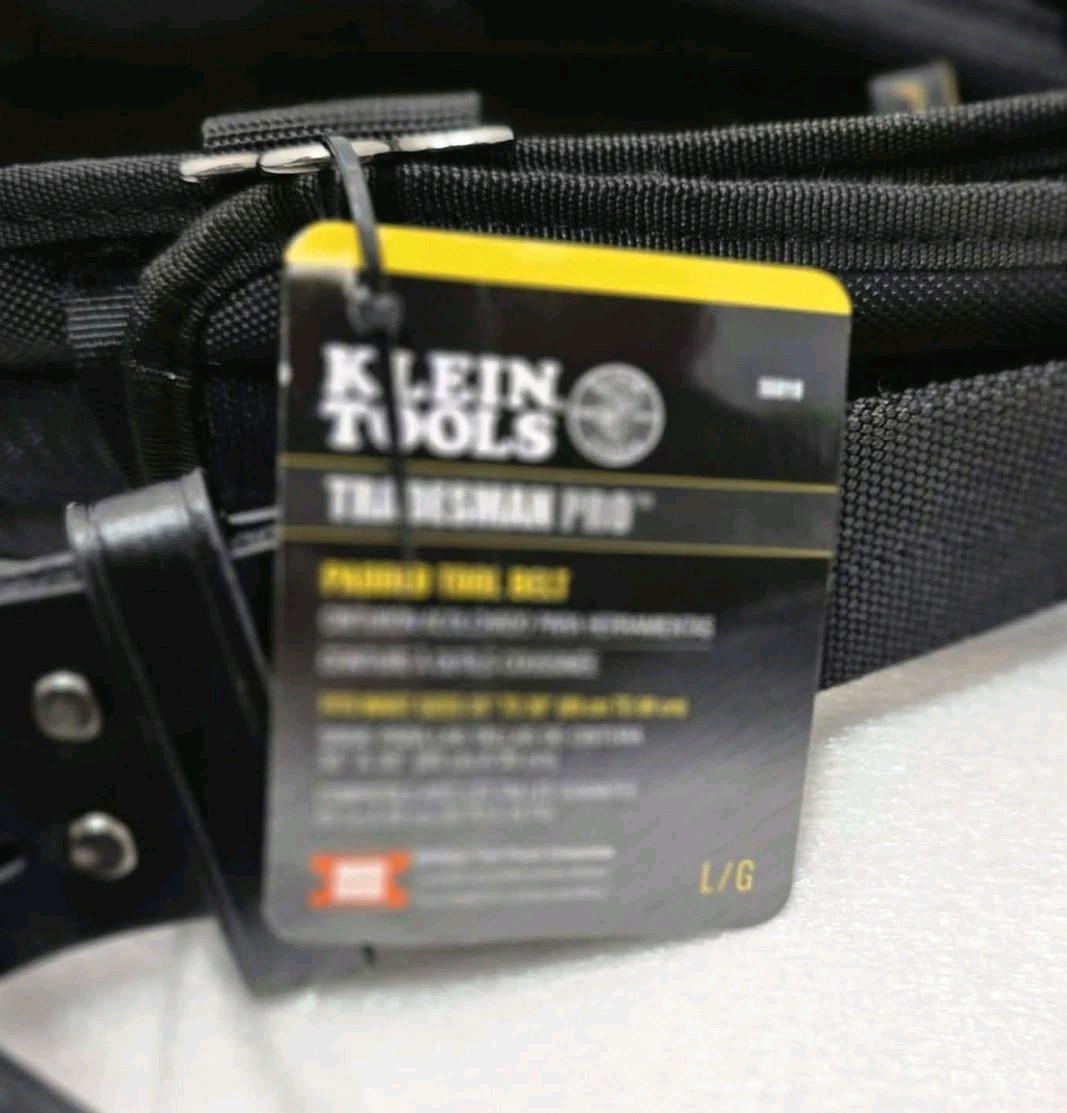 KLEIN TOOLS TRADESMAN PRO MODULAR TOOL BELT SIZE L WAIST 35″ – 39″ Brand New