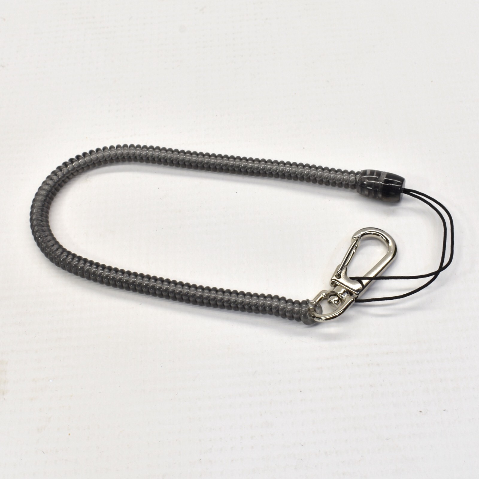 Coil Elastomer, Metal, Nylon, Clip on Tool Safety Lanyard Tether 3 pack