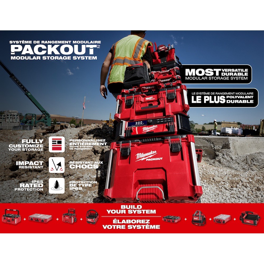 Brand New Milwaukee 48-22-8303 PACKOUT Structured Backpack