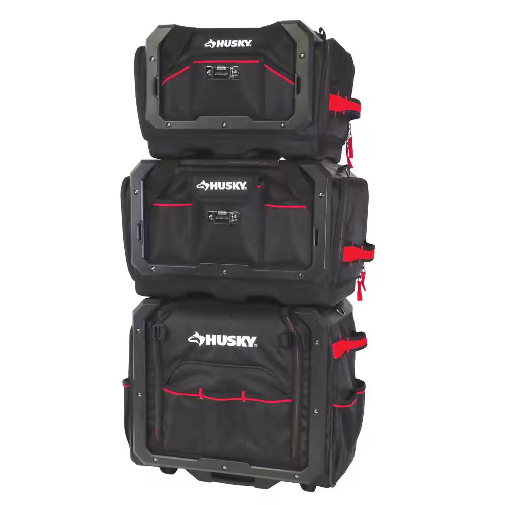 Husky 16 In. Stack Tool Tote