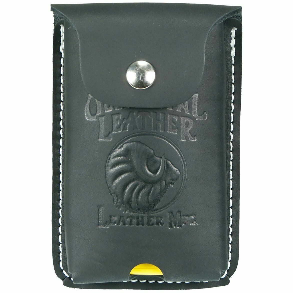 Occidental Leather B5068 Black Compact Leather Construction Calculator Case