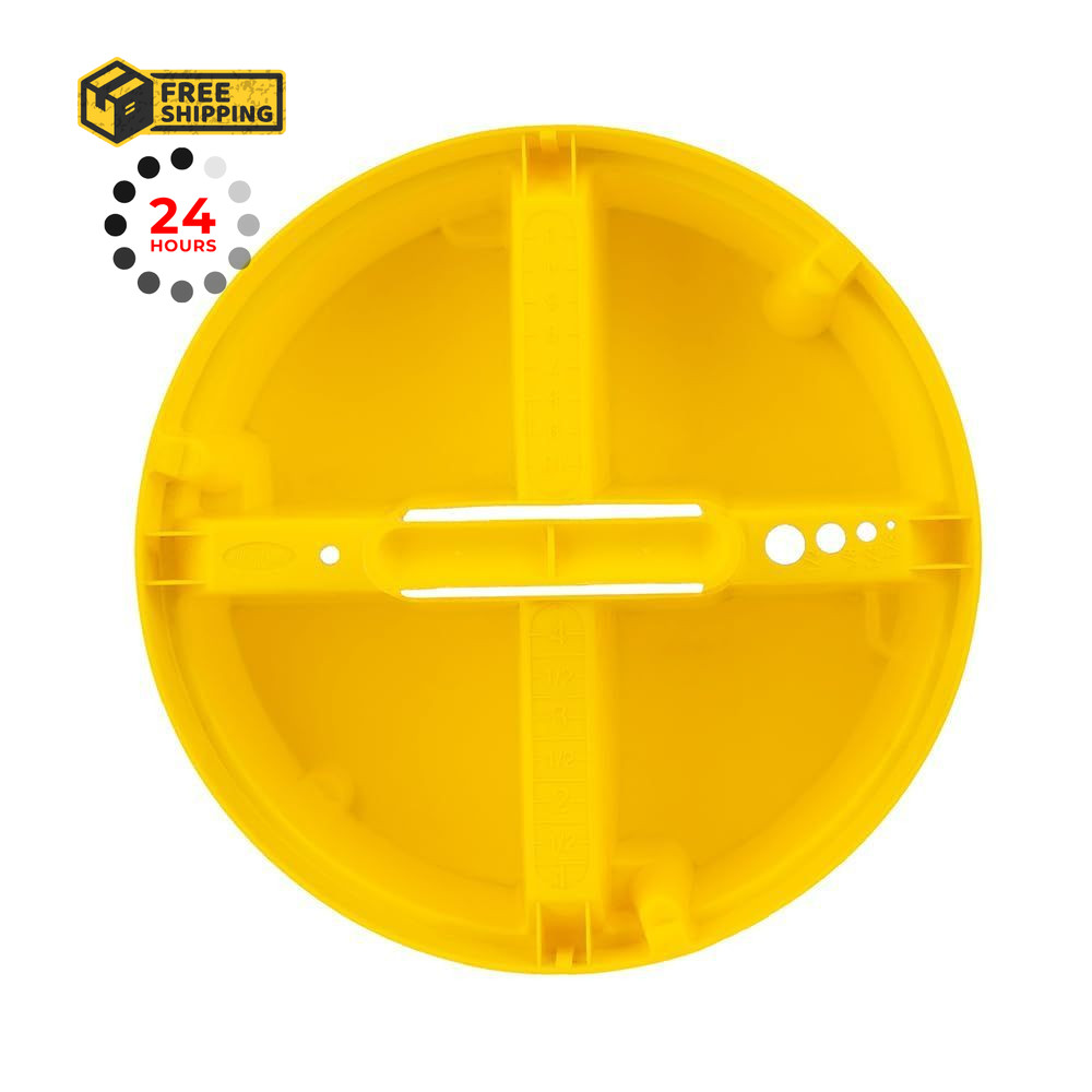 Bucket Boss – Stacker Small Parts 1 Count (Pack of 1), Yellow