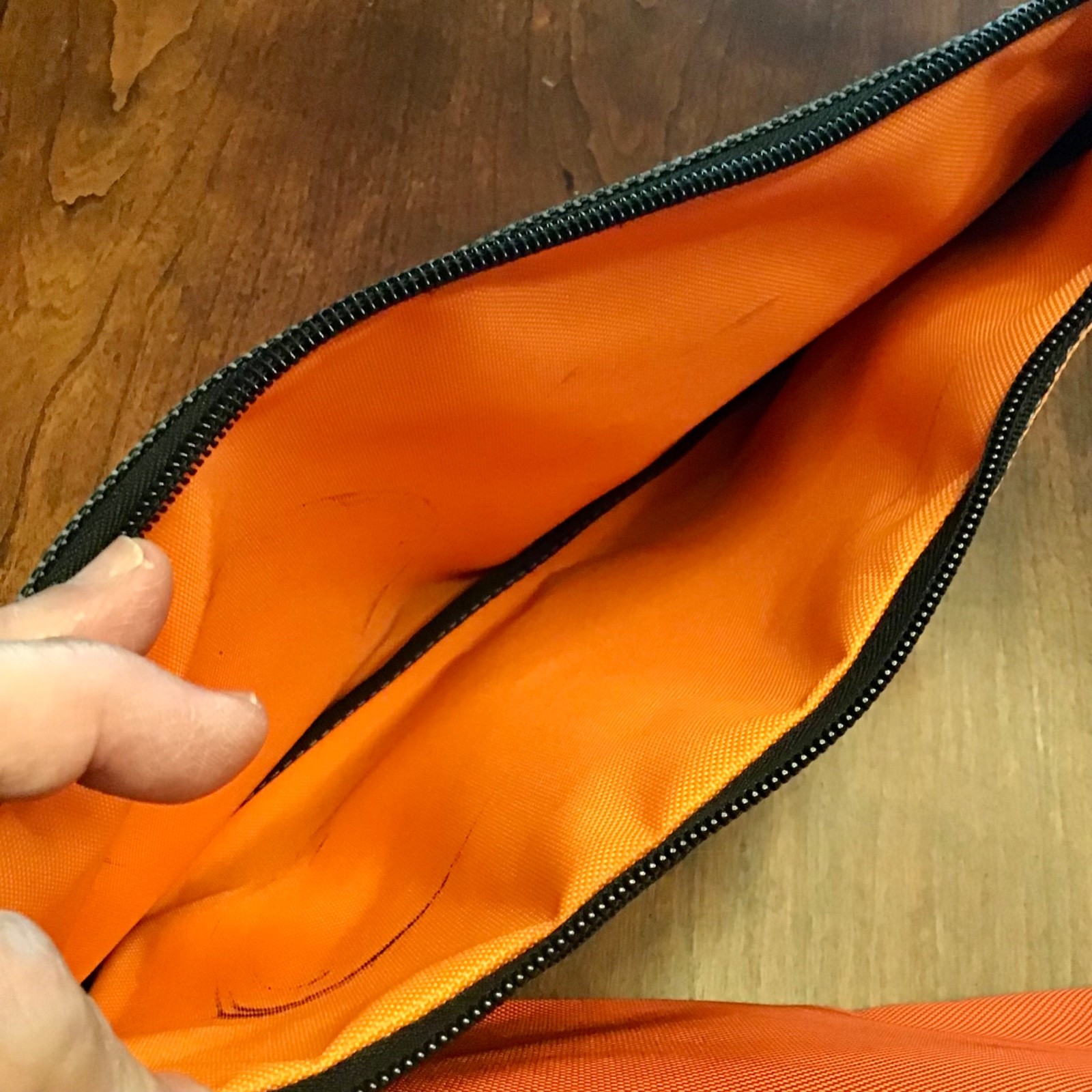 2 Welkinland Tool Zipper Pouches 12″W X 7″ Tall Waxed Canvas Heavy Duty