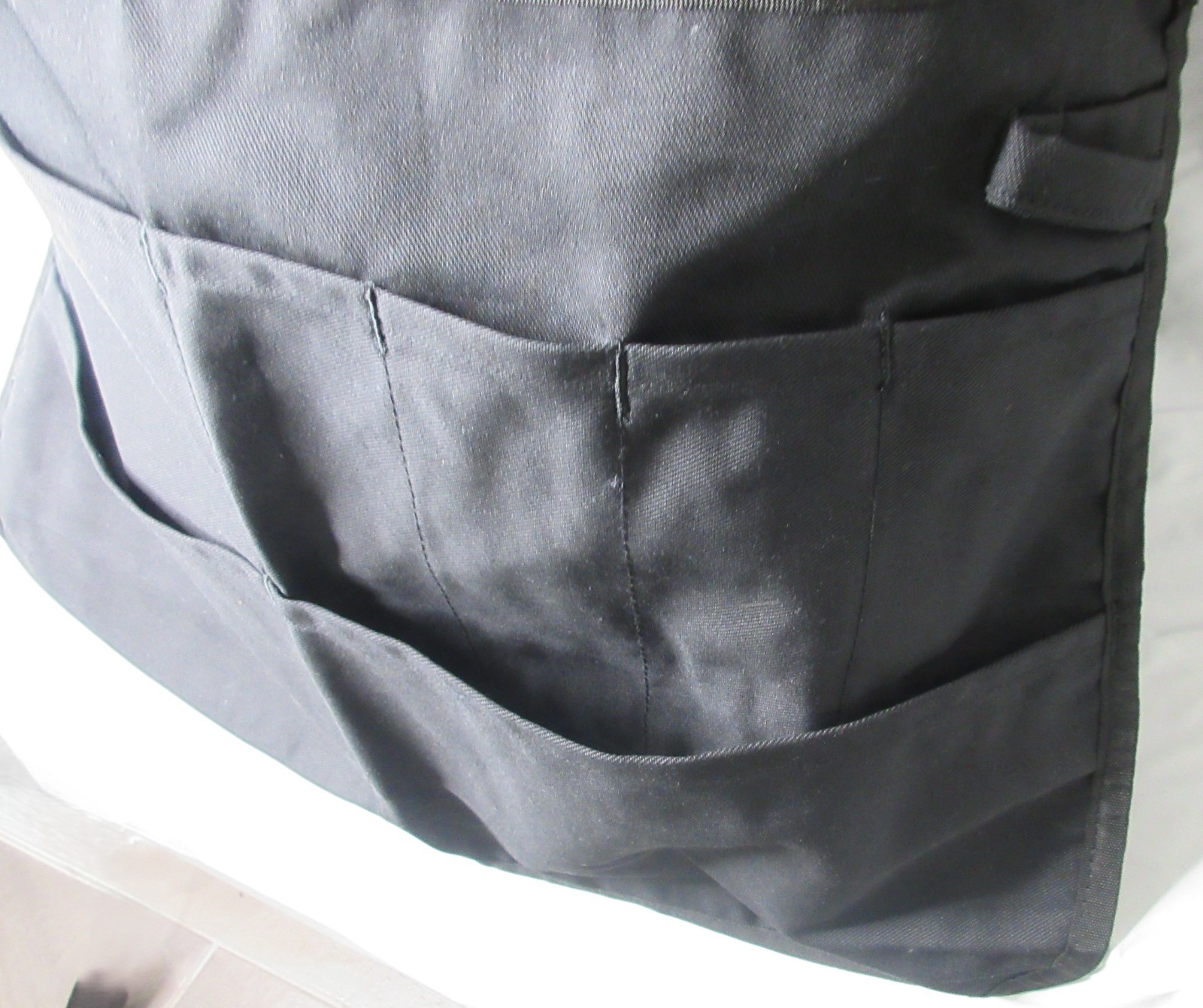 Half Waist Apron Work Garden Utility Washable Canvas 7 Pockets 2 Loops Up to 50″