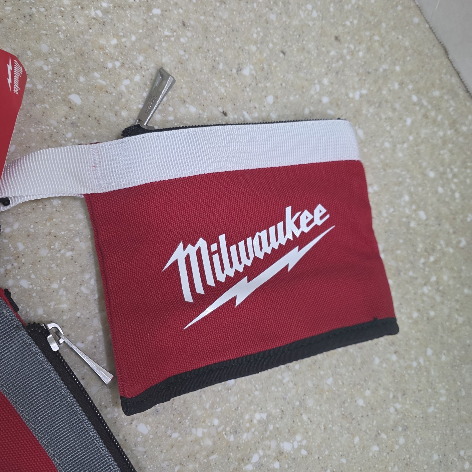 Milwaukee 14 in., 8 in. & 6 in. Multi-Size Zipper Tool Bags in Red (3-Pack)