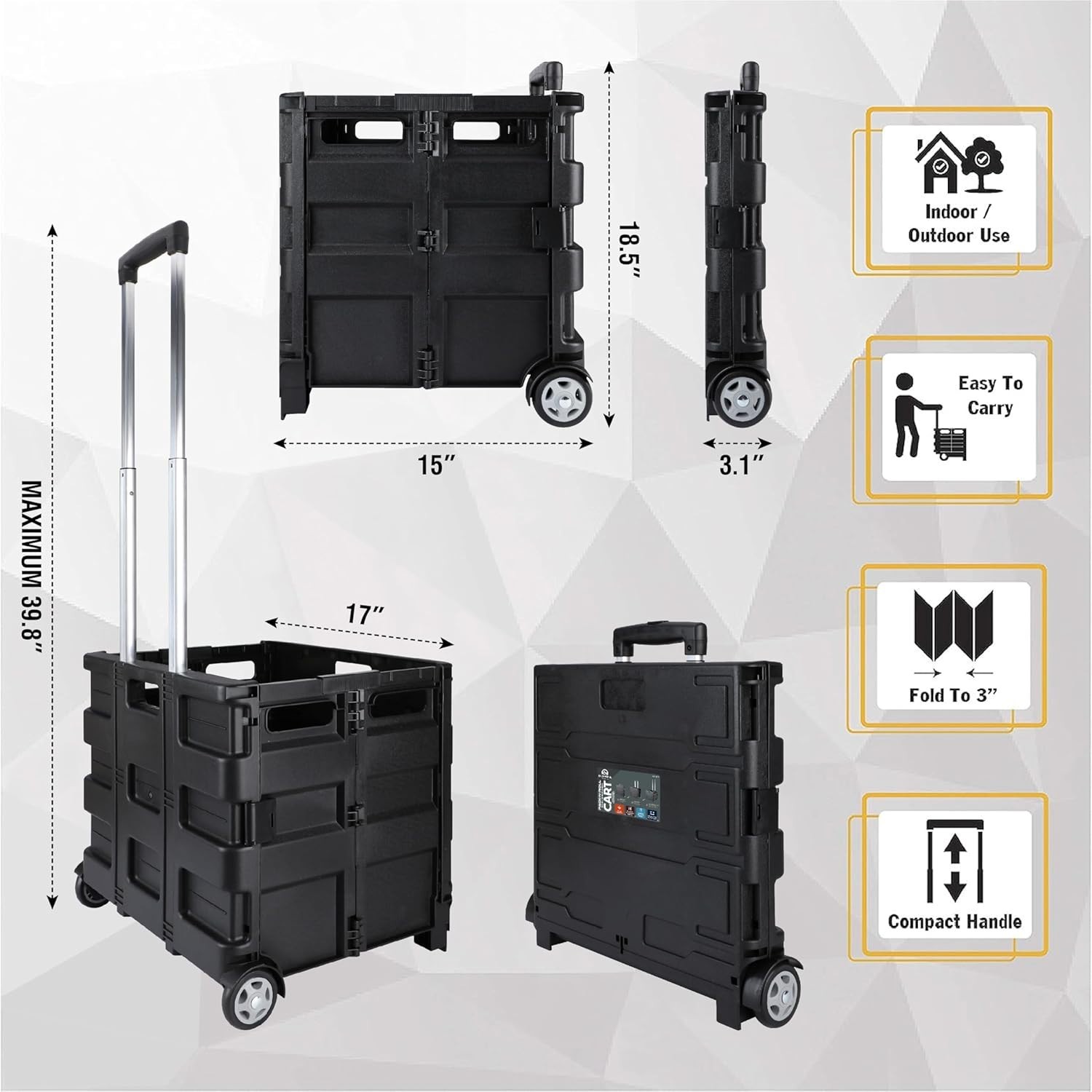 Compact Tool Carrier with Adjustable Handle for Convenient Storage Solutions