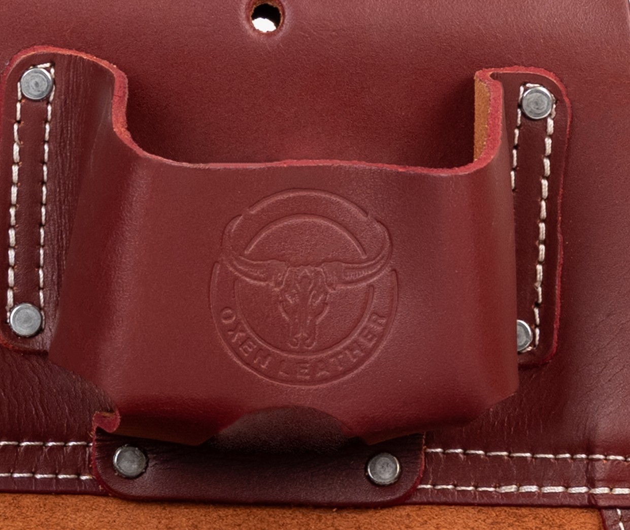 Oxen Leather Pro Trimmer Tool Bag For Carrying Tools , Trim & Finish Work