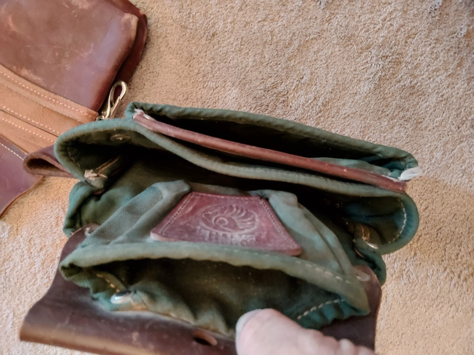 LOT OF 3 OCCIDENTAL LEATHER TOOL POUCH POUCHES 1 IS NEW