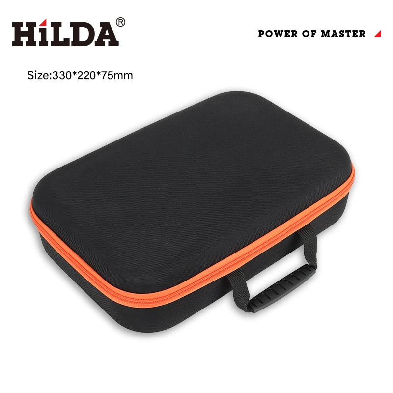 HILDA Large Capacity Tools Bag 3-size Available With Red Edges Tools Waterproof