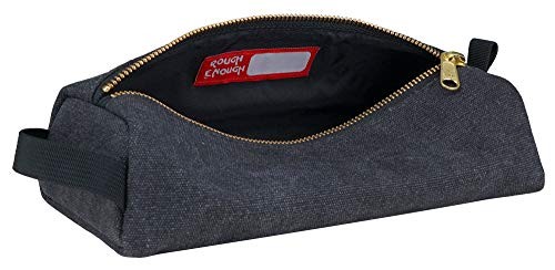Rough Enough Canvas Small Tool Bag Pouch Box Organizer with Zipper for Men