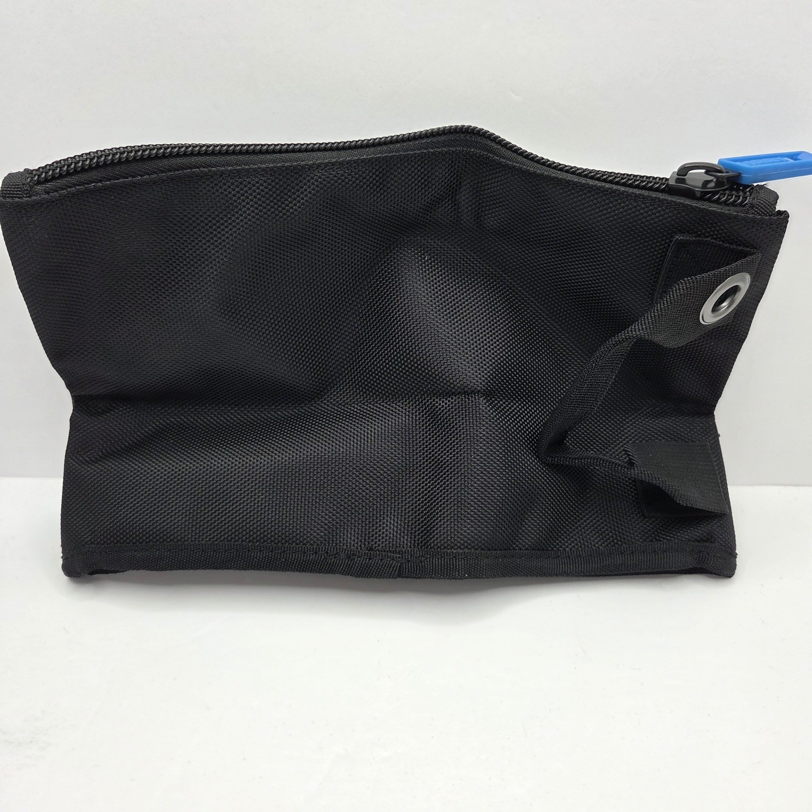 HART Tool Pouch Zippered Storage Bag HSZPW1 12×7 Black Blue Heavy Duty Utility