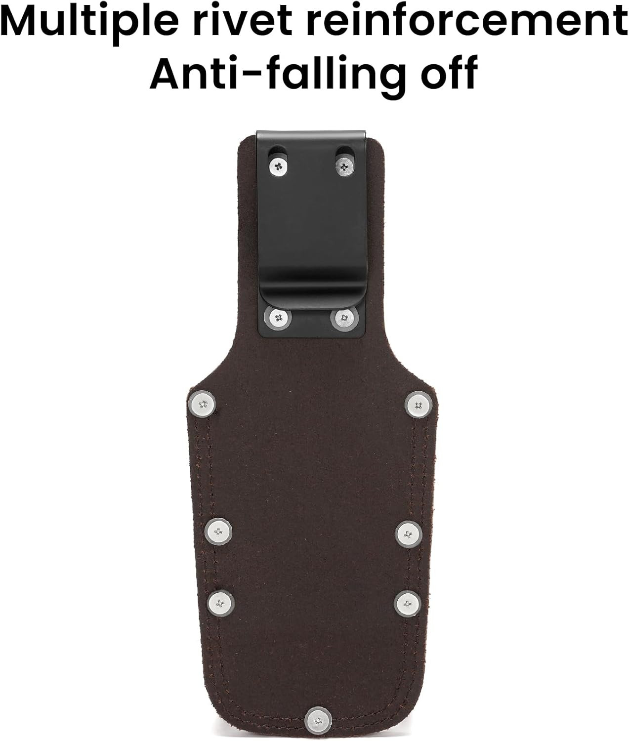 Hammer Holder for Belt, Premium Leather,Applicable to Most Industries.