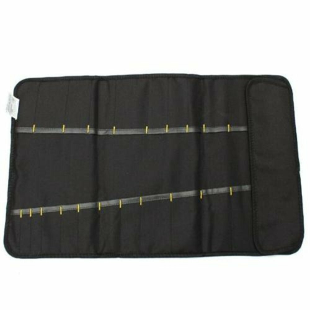 Hardware Tools Roll Plier Screwdriver Spanner Carry Case Pouch Bag 22 Pockets