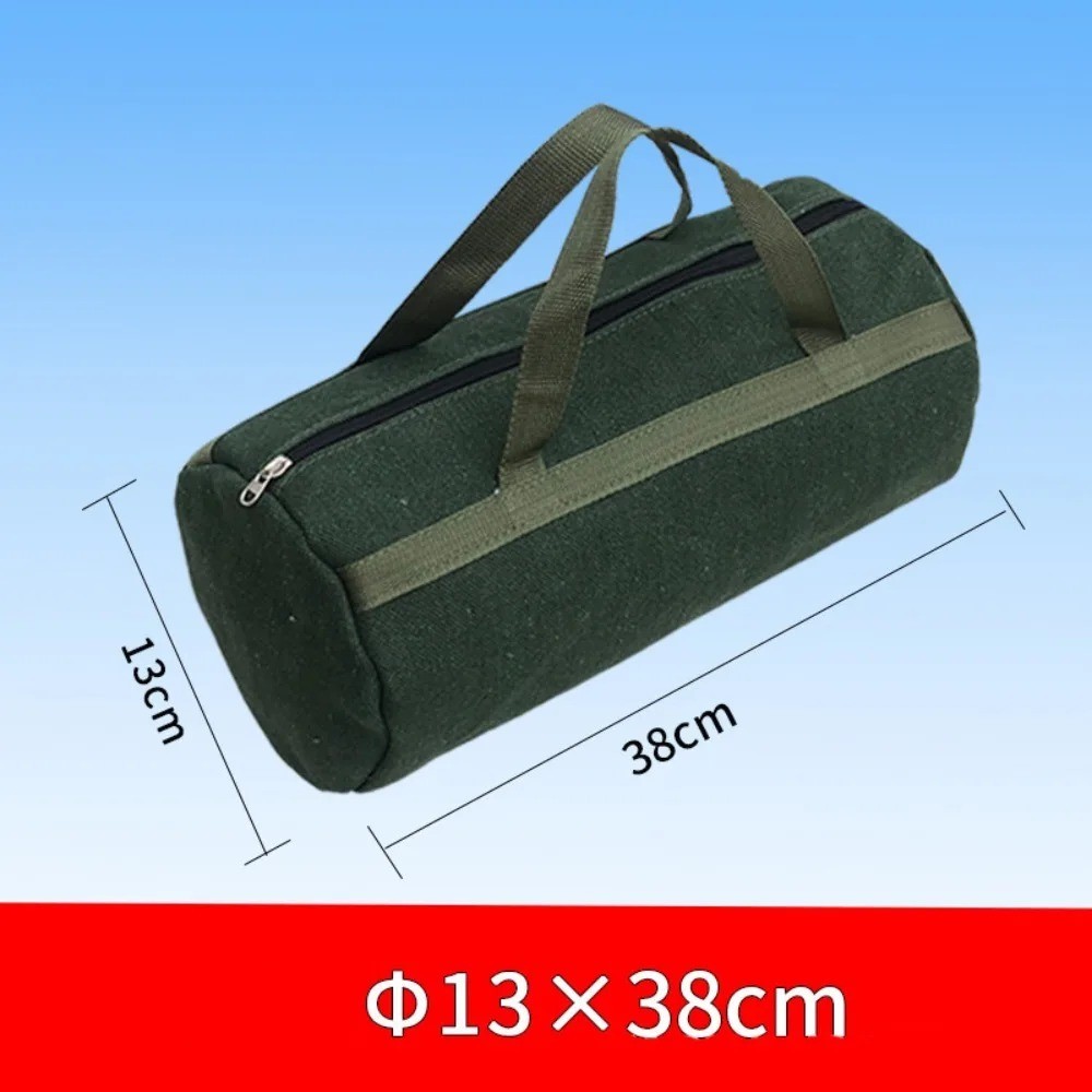 Heavy Duty Canvas Tool Storage Bag Portable Hardware Organizer Large Capacity