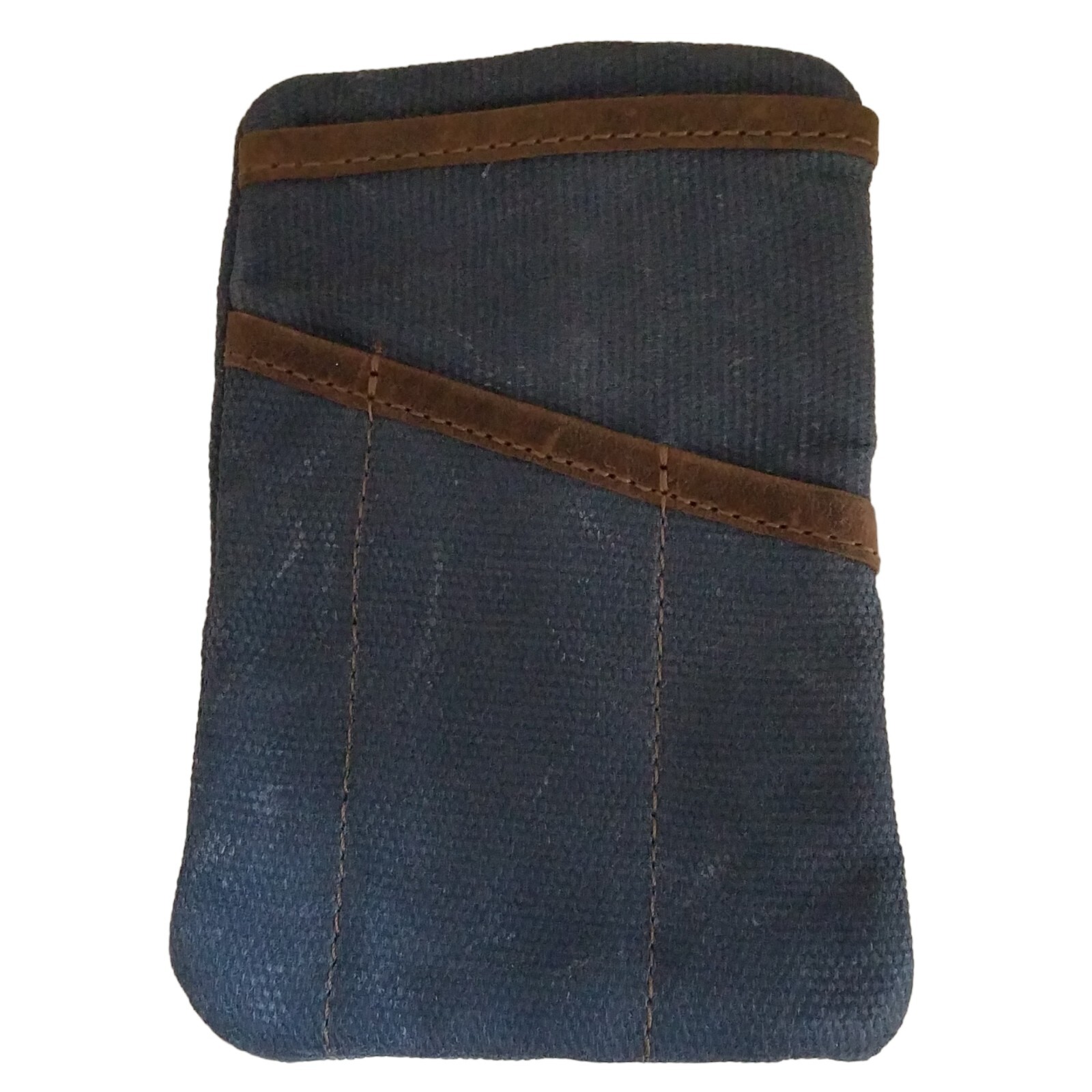 Hide & Drink Multi-Tool Pocket Pouch with Zipper Compartment Waxed Canvas Blue