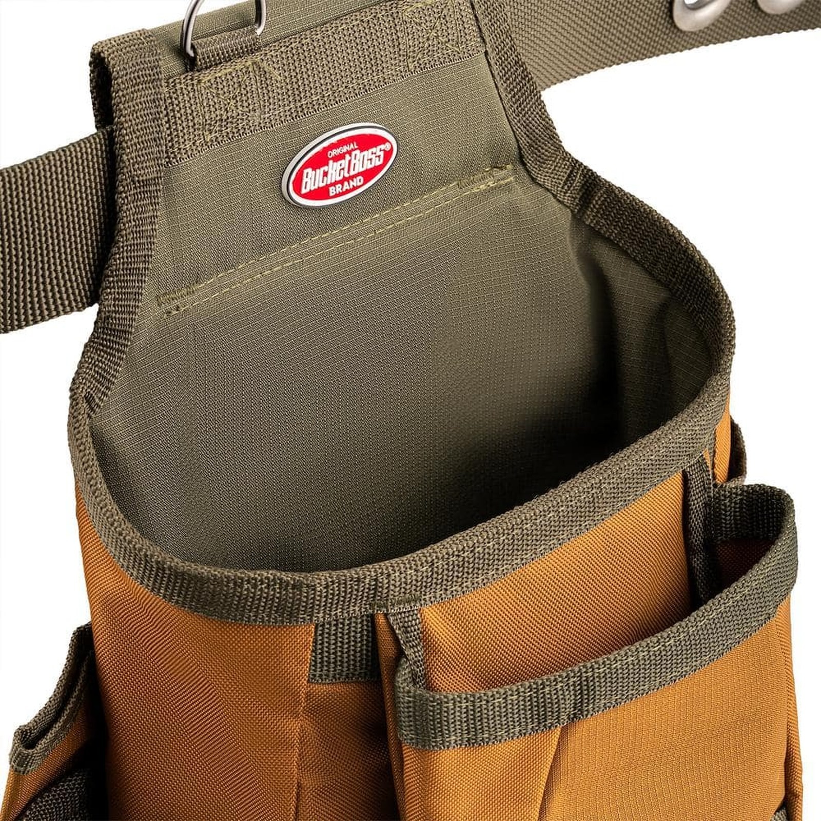 BUCKET BOSS 23 in. 10-Pocket Airlift Suspension Rig Tool Belt