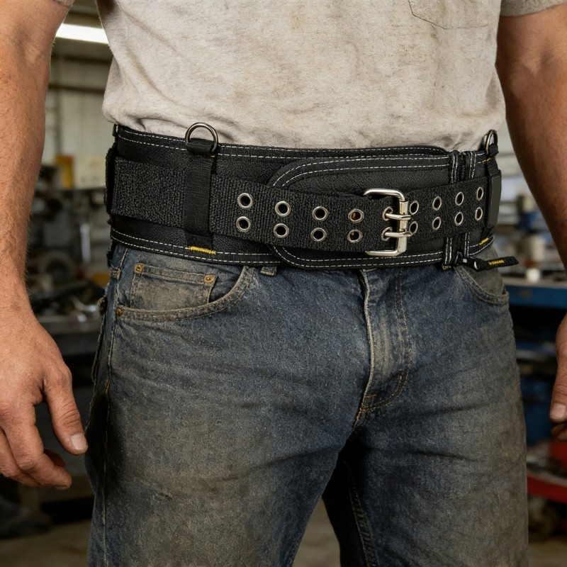 Professional Tool Organizers Belt With Reinforced Stitching And Steel Hardware