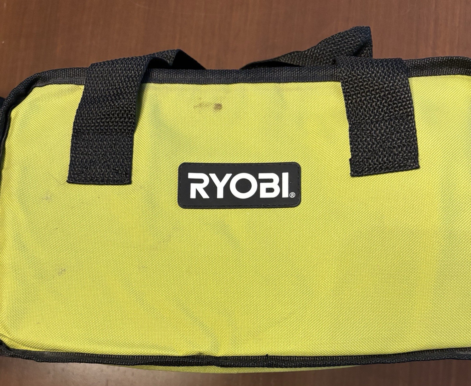Ryobi Fabric Tool Bags Empty Lot Of 2 Green With Handles Storage Containers
