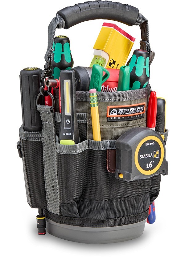 Veto Pro Pac UB3B Large, Compact Utility Bag | Closable Cinch-Top Bulk Storage