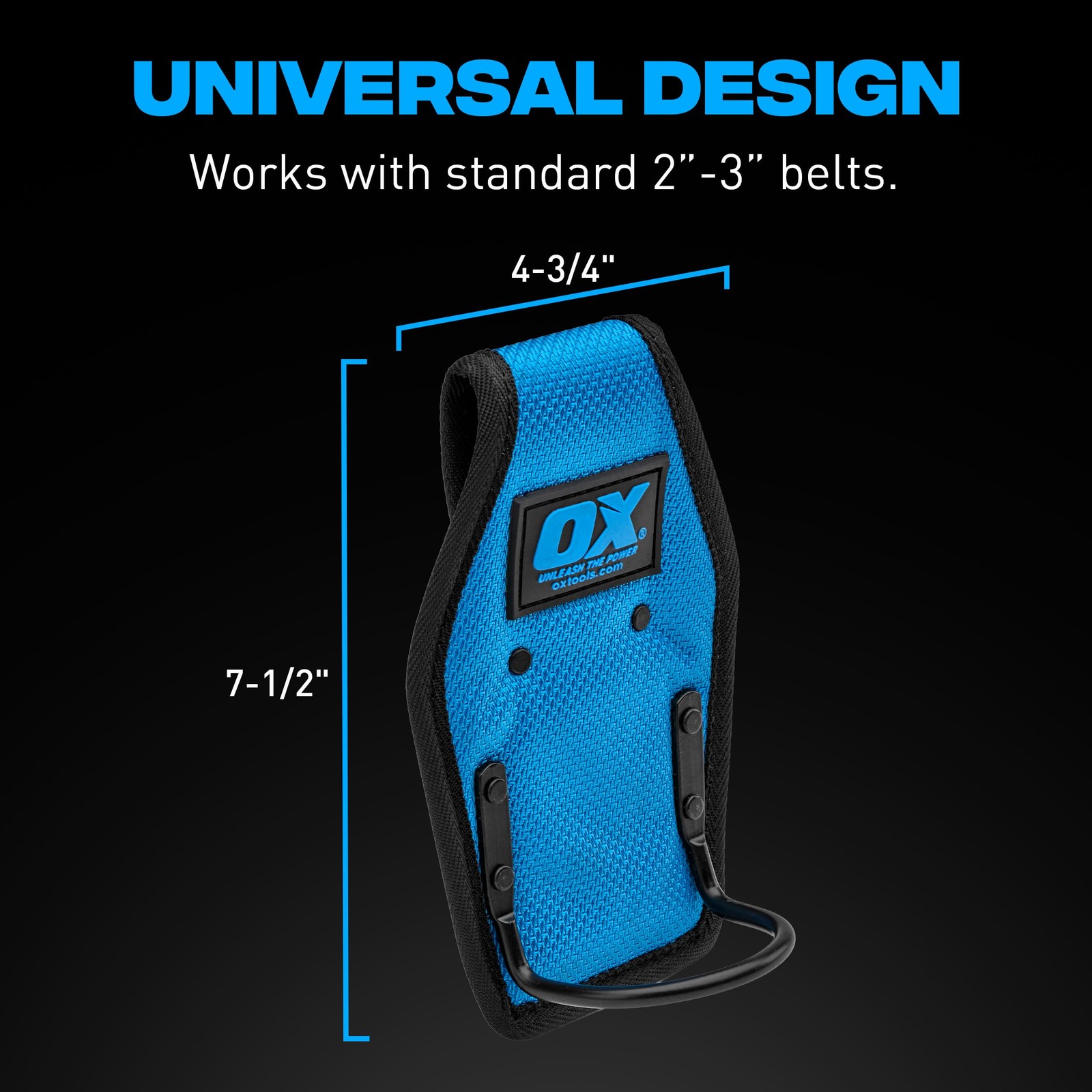 Tools Pro Dynamic Nylon Fixed Hammer Holder with Heavy Duty Stitching – UV an…