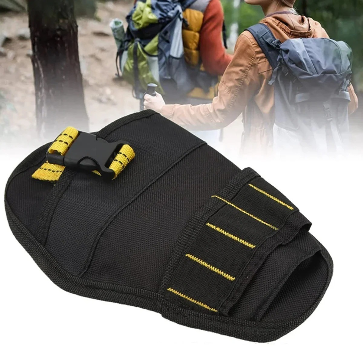 Heavy Duty Drill Holster Tool Belt Pouch Bit Holder Hanging Waist Bag Drill Tool