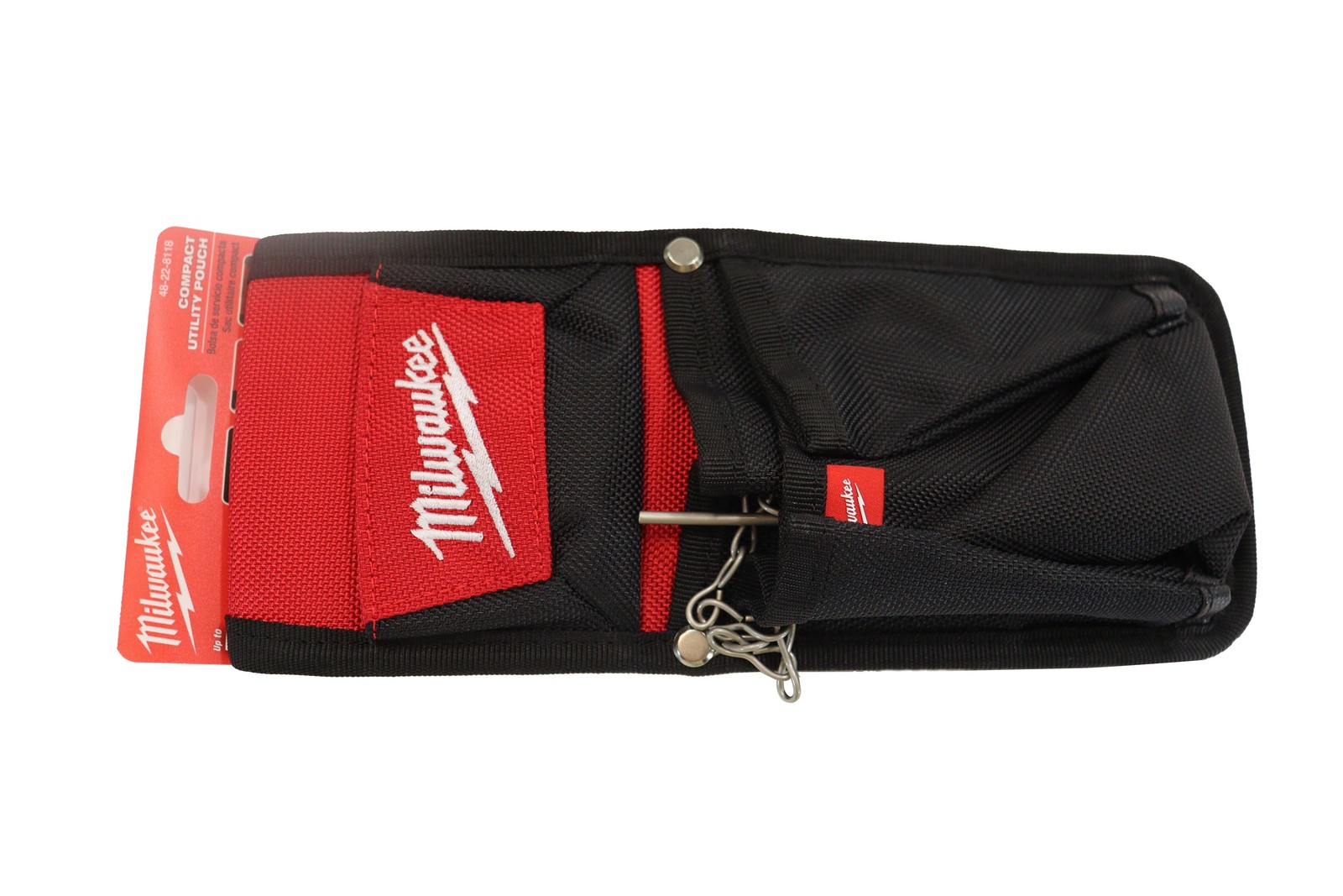 Milwaukee 48-22-8118 7-Pocket Compact Utility Pouch with Quick Attach Belt Loop