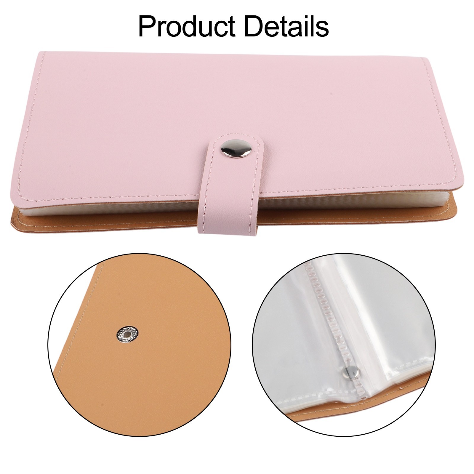 Compact PU Money Saving Book for Cash Organization 20 cm x 13 cm x 5 cm