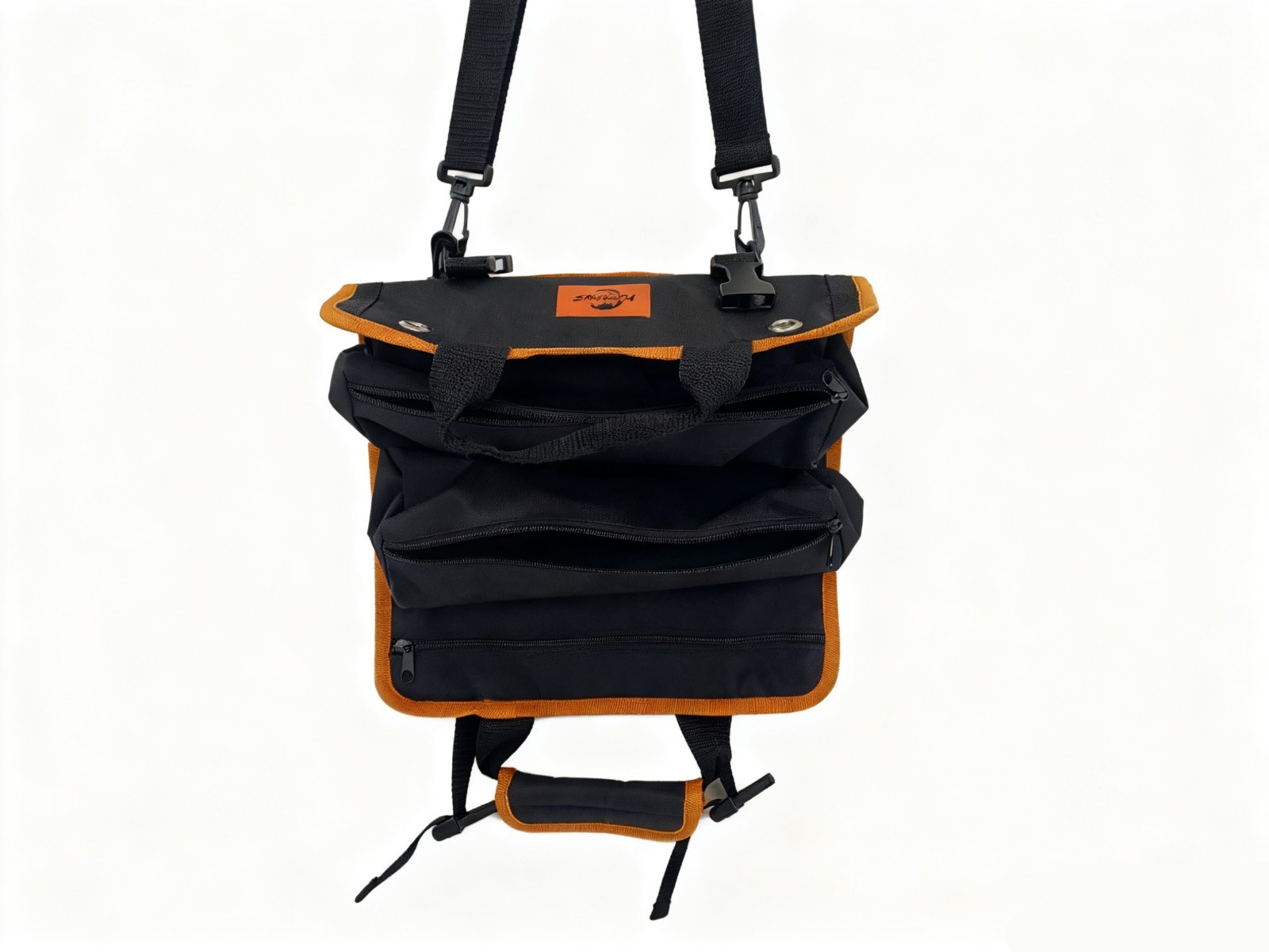 600D Oxford fabric ​​Portable Multi – Functional Tool Bag with Multiple Pockets