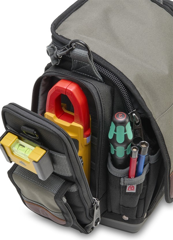 Veto Pro Pac TP-LDP Zippered Technician Tool Pouch w/ Side Meter Pockets