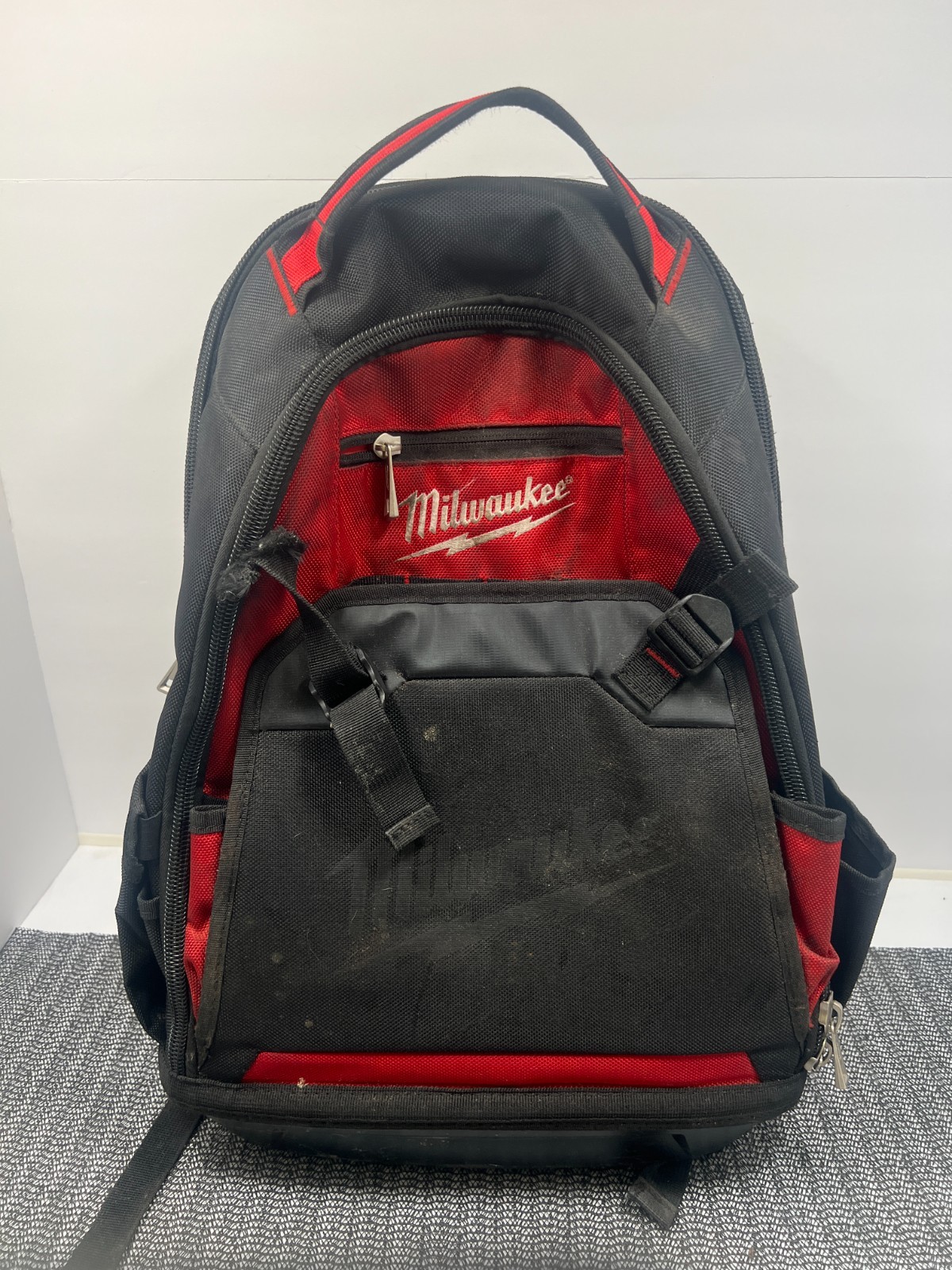 Milwaukee Tools Denier Ballistic Jobsite Backpack Black Water Resistant Work