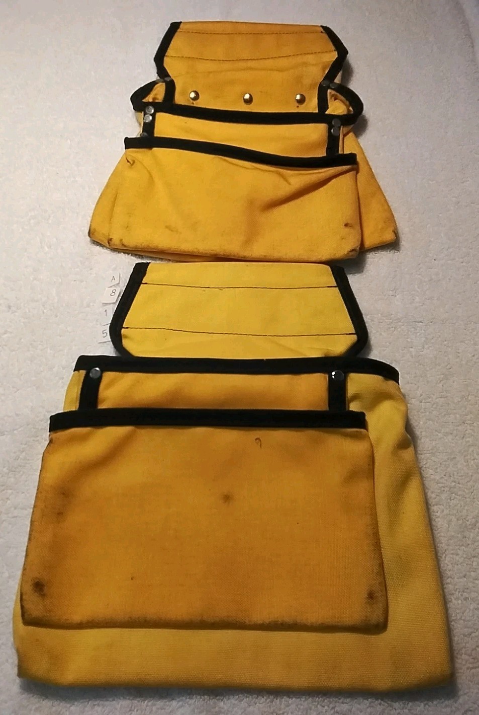 2PC MTM NYLON 2 POCKET FRAMING CONTRACTOR BAG’S