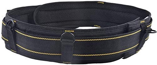 3 Inch Padded Tool Belt Heavy Duty Work Yellow Black Carpenter Construction