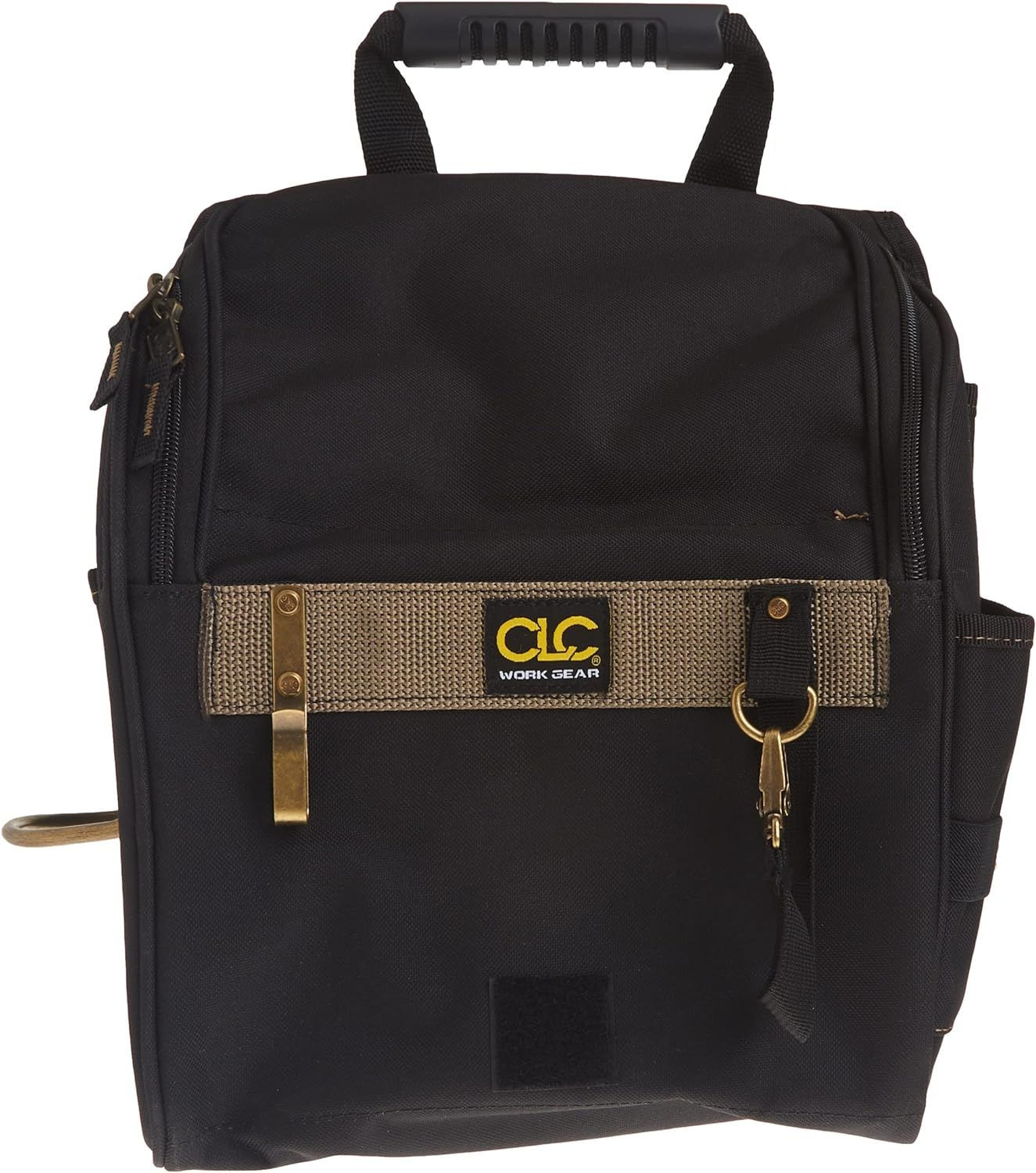 CLC Custom Leathercraft 1509 Zippered Professional 21-POCKET, Black