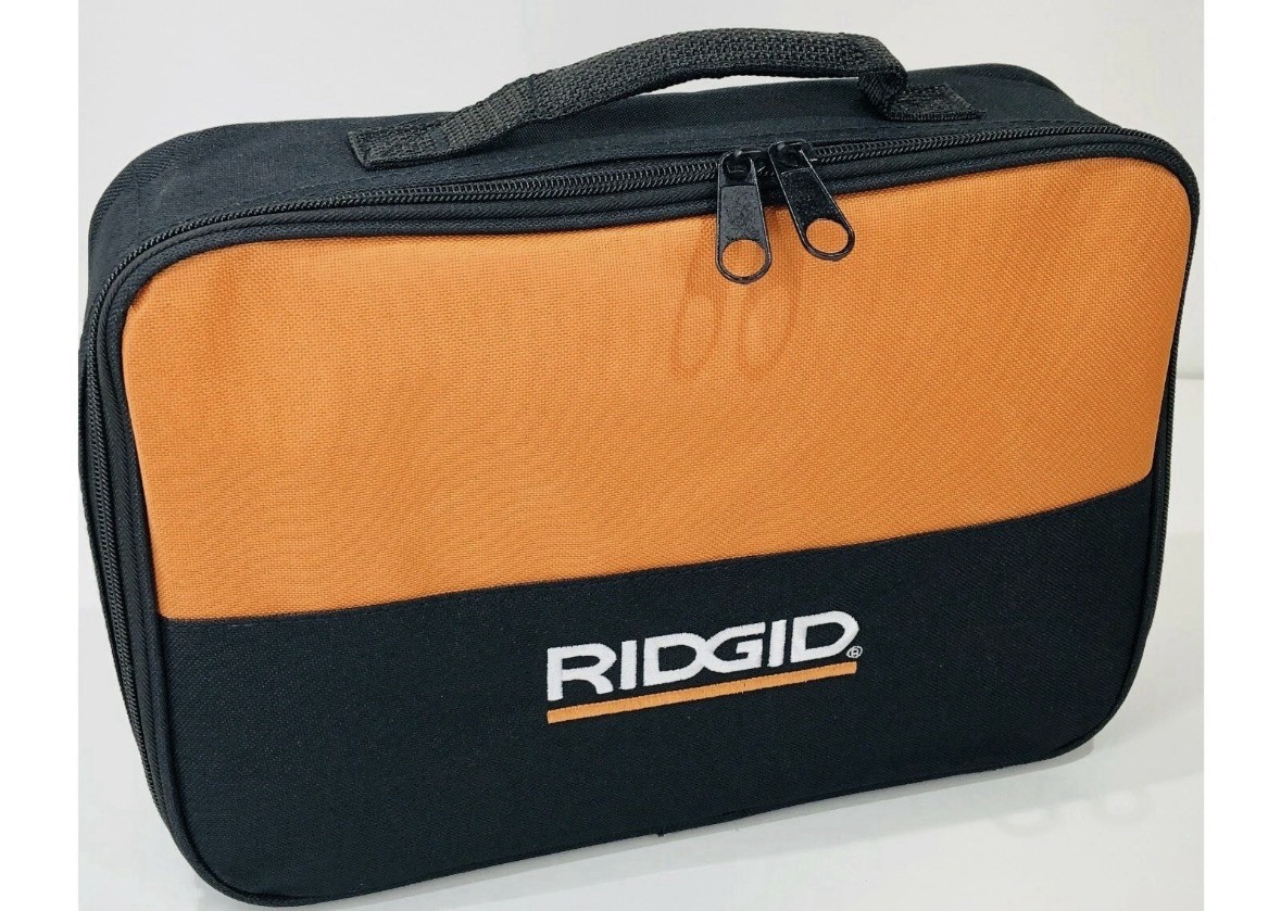 NEW 2 Pack of RIDGID Tool Bags 12x8x3 Flat Bag