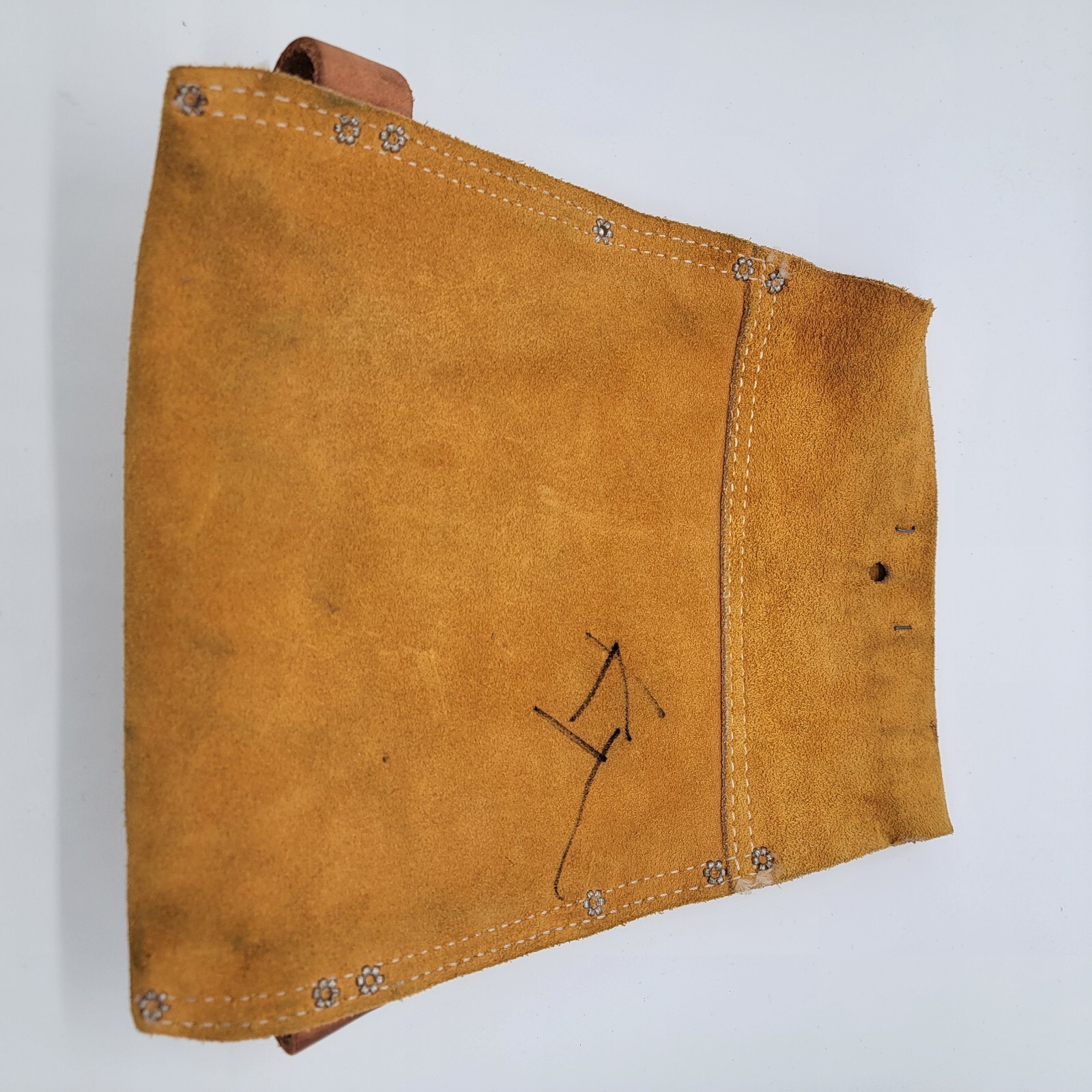 Vintage Custom Leather Craft No. 823X Work Gear Tool Pouch Belt Made In USA
