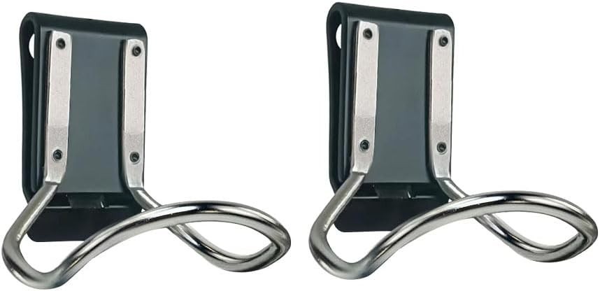 2PCS Hammer Holder Durable Hammer Waist Bag Holder Made of Stainless Steel an…
