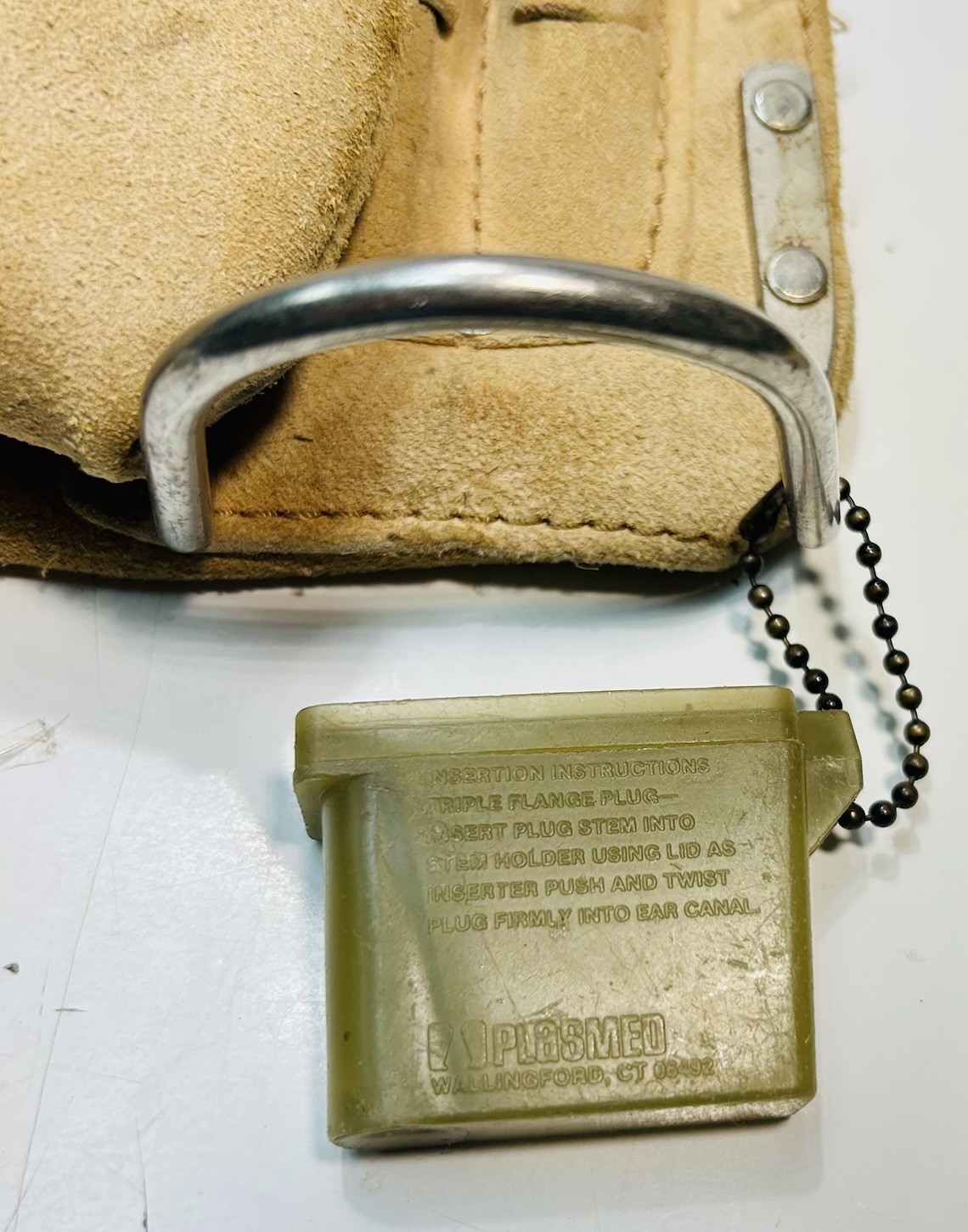 McGuire Nicholas Split Leather Tool Pouch Belt Carpenter Electrician Gear