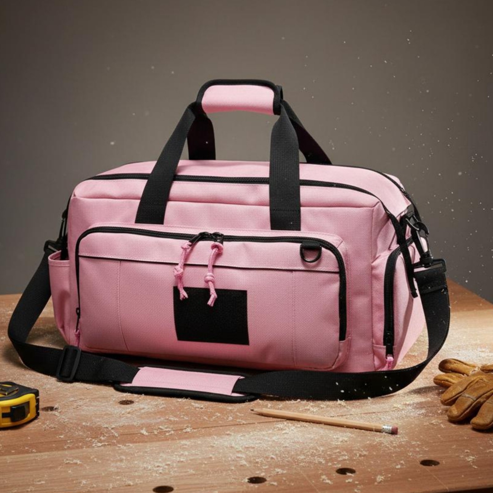 Shoulder Tool Bag Wide Opening Tool Bag Easy to Carry for Carpentry