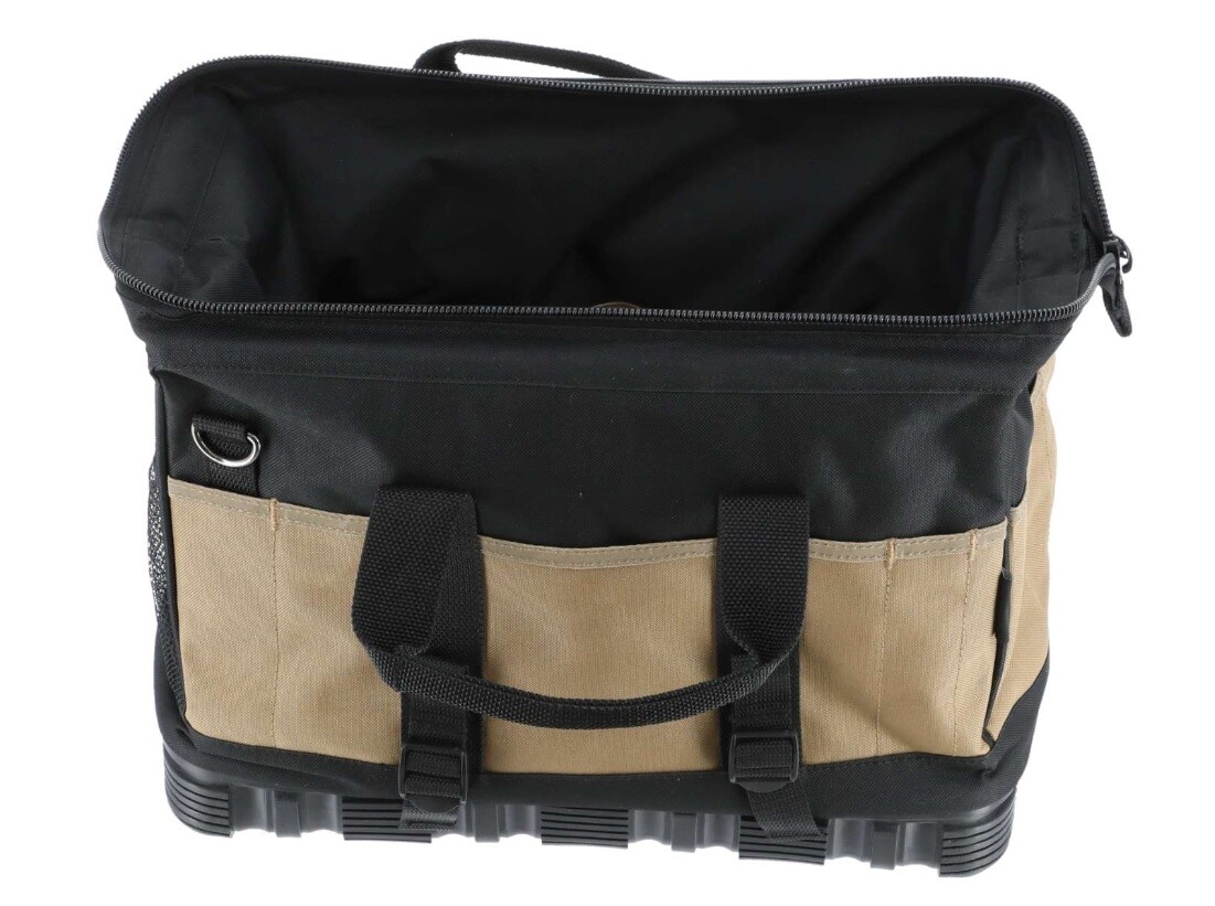 TRUSCO TOOL BAG RUBBER BOTTOM TYPE (390x210x300mm) TTB-400R