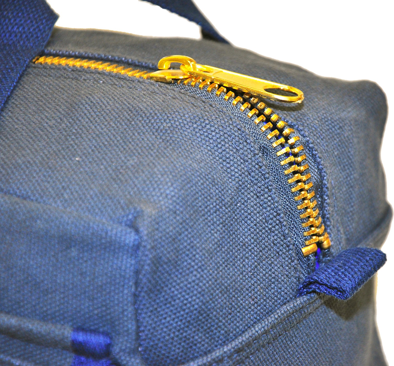 G & F PRODUCTS Waxed Canvas Military Navy Blue (11 inch x 7 x 6 inch)
